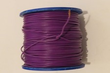 Rollenkabel H07V-K 1,5 mm², Feinlizze, ca. 200 lfm, violett lt. Beschreibung