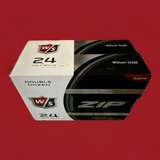 Wilson Staff Zip Golf Balls 24 Pack New Double Dozen