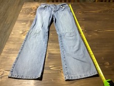 polo jeans company Ralph Lauren ladies 12 x 33 womens bluejeans light zipper fly