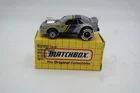 Vintage 1983 MATCHBOX Mustang GT Blown Engine Fox Body Silver Boxed *READ* Ford