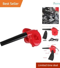 Electric Leaf Blower Vacuum 700W Handheld Corded 200 MPH 110V Lightweight Mul...