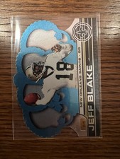2001 Pacific Crown Royale #85 Jeff Blake Platinum Blue #/75