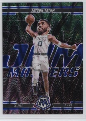 2024-25 Panini Mosaic Jam Masters Seismic Blue Prizm 97/149 Jayson Tatum #15 7fj