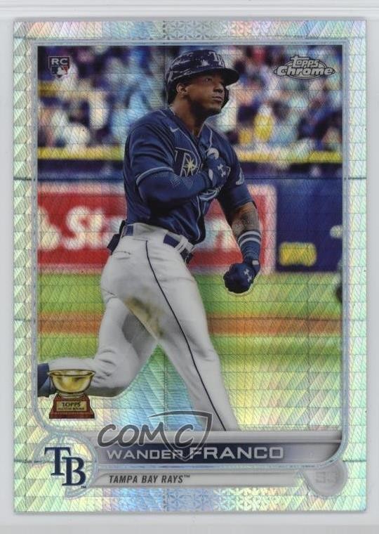 2022 Topps Chrome Prism Refractor Wander Franco #35 0af3