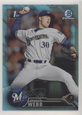 2016 Bowman Draft Chrome Draft Picks Sky Blue Refractor Braden Webb #BDC-82 c5r