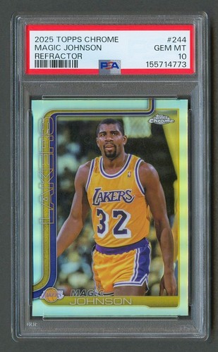 2025 Magic Johnson [Refractor] #244