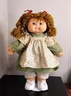 Vintage Italian 1980s Sebino Annie Doll Cabbage Patch Kids Clone