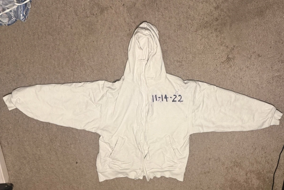 adidas gazelle silver green womens COTTON FLEECE ZIP-UP HOODIE GAP YEEZY – Los Angeles Archive main image 0