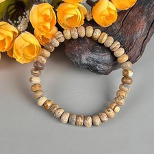 Christmas Gift Natural Agate Roung Bead Bracelet/Genuine Gemstone Bracelet