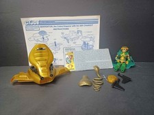 Vintage G.I. Joe 1986 Serpentor Action Figure with Air Chariot Complete