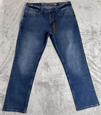 Weatherproof  Vintage Mens Blue Jeans 1948 Selects Vortex Straight Fit 38x30 New