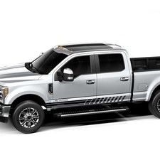 Decal Sticker Vinyl Side Stripes Kit For Ford F250 Crew Cab 2015-on Super Duty