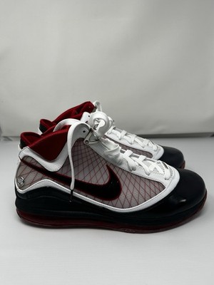 Nike Air Max LeBron 7   White / Black - Varsity Red Size 12