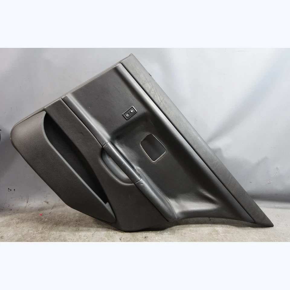 Panel de puerta interior trasero BMW E36 92-98 serie 3 sedán molduras negro napa OEM Foto 2 de 4