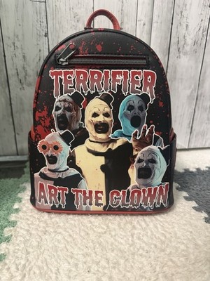 Loungefly Terrifier Art The Clown Splatter Mini Zipper Wallet - Import
