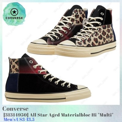 Converse All Star Aged Materialbloc Hi Multi 31314950 Men's US3-13.5 NEW