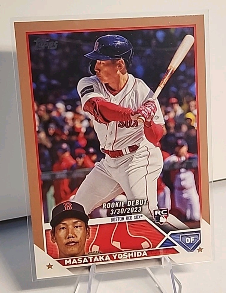 2023 Topps Update Series - Rookie Debut Masataka Yoshida #US5 Gold /2023 (RC)