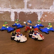SUPER MARIO KART McDonald's Happy Meal Toy Bundle Mario  Luigi Cars  Figurine