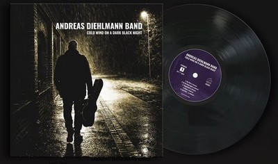 Andreas Diehlmann Band - Cold Wind On A Dark Black Nigh (LP) - Vinyl Blues