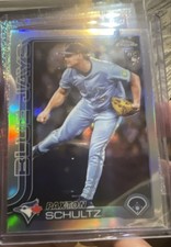 2025 Topps Chrome Update Series - Paxton Schultz #USC101 Refractor (RC)