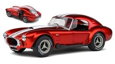 Solido SHELBY COBRA 427 S/C MKII SPIDER HARD-TOP 1965 MET.RED 1:18