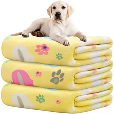 1 Pack 3 Dog Blankets for Large Dogs 41X31 Inch for Medium Dogs Soft Fluffy Wash