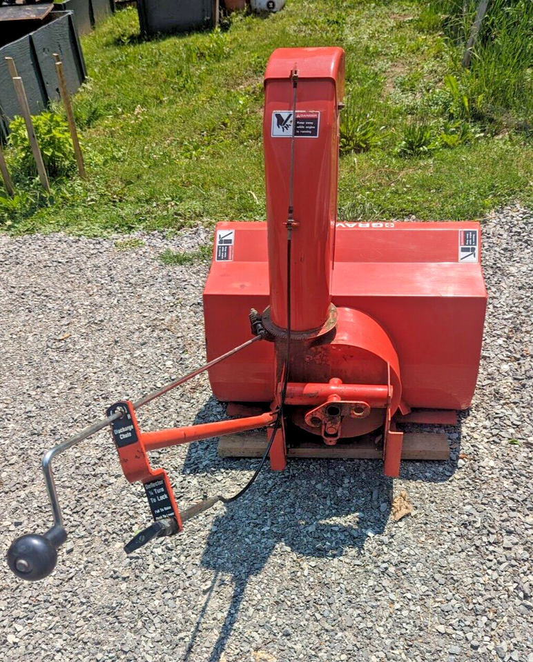 Gravely Snowblower attachment 32" width excellent condition Gravely 833007 eBay