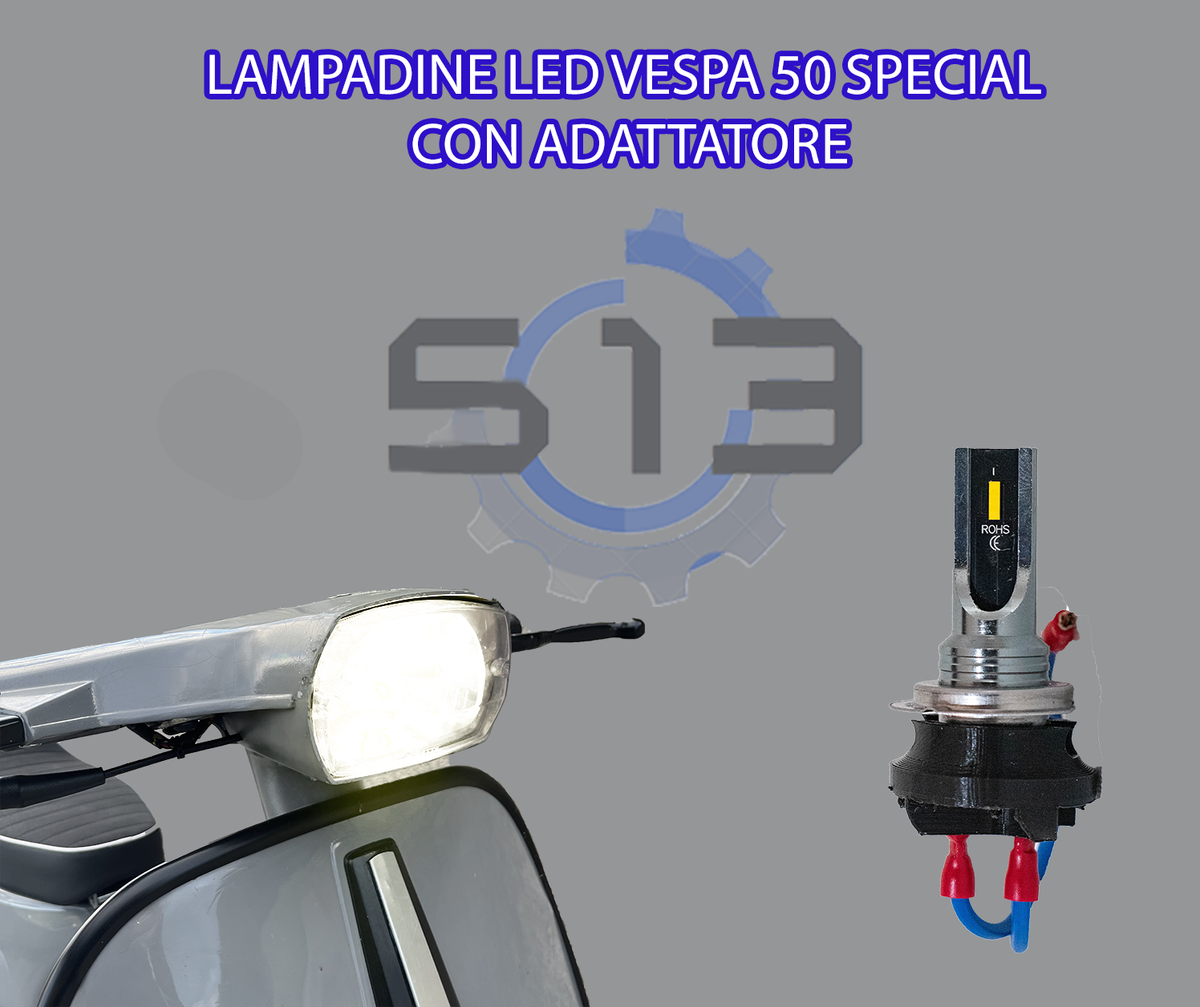 Faro Led Vespa 50 Special Faro Posteriore Led Vespa 50 Special