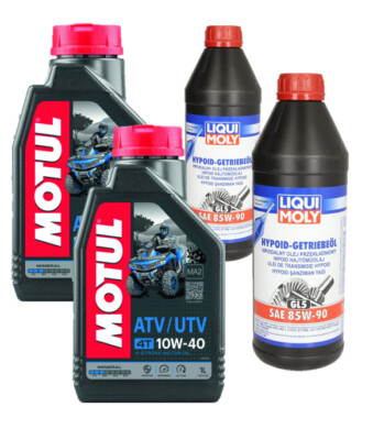 MOTUL Ölwechsel Set + Getriebe für Quad AEON Crossland 300