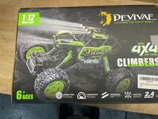 Green Croboll 1:12 Off Road RC Rock Climber Toy Monster Truck 4WD