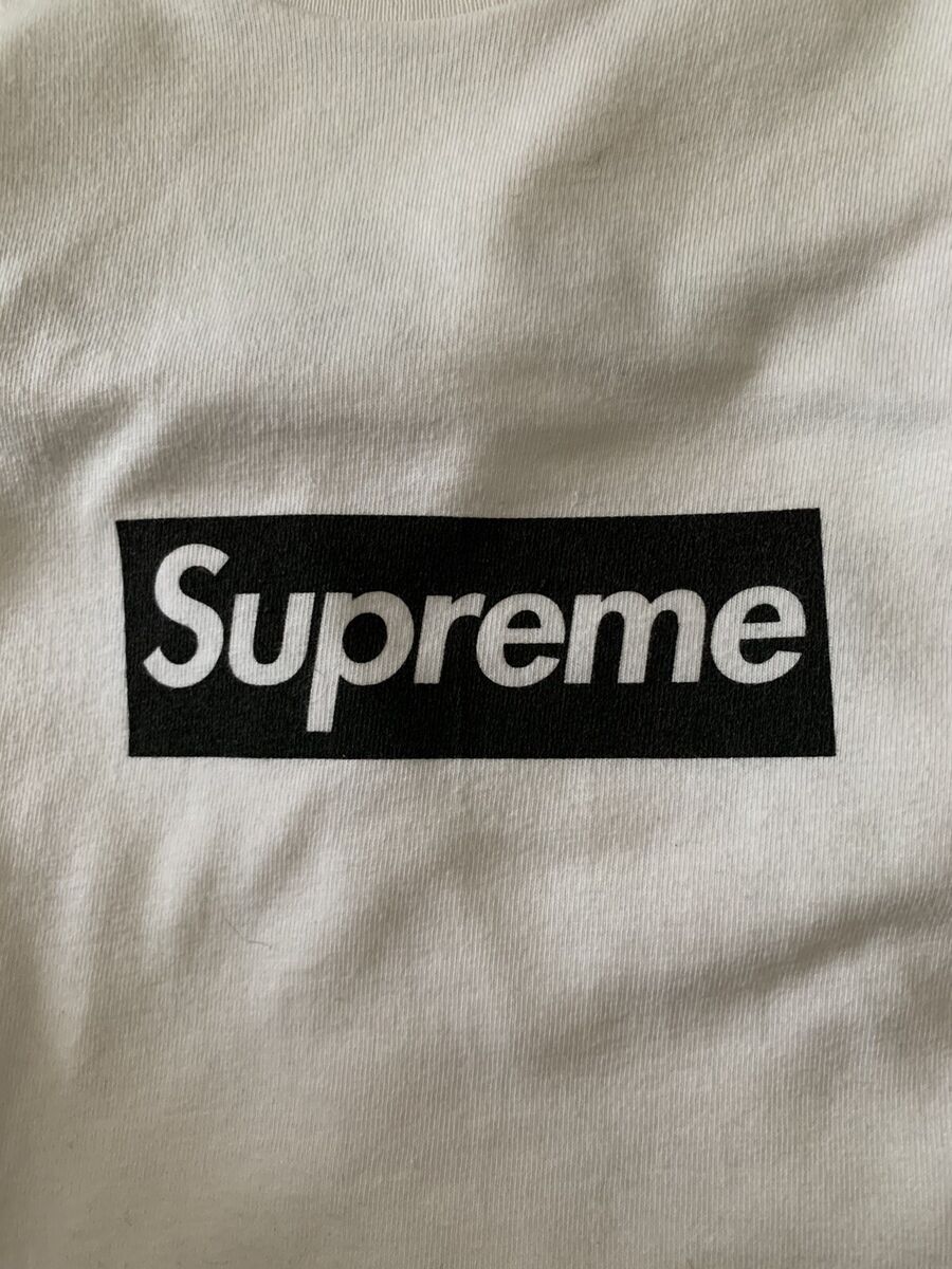 Supreme Paris Box Logo Tee Size Medium in Excellent Preowned Supreme Paris Box Logo Tee Size Medium in Excellent Preowned