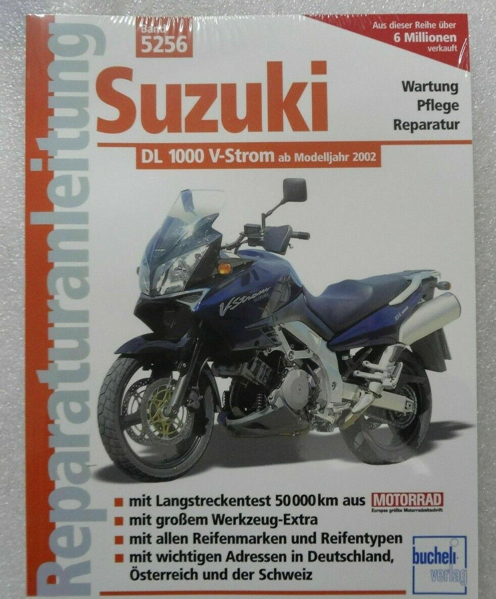 Thumbnail - Reparaturanleitung Suzuki Dl 1000 V-strom Ab Baujahr 2002