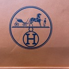 HERMES Authentic Orange Gift Bag Tote 16.5”x18.5”x6.5” — photo 3