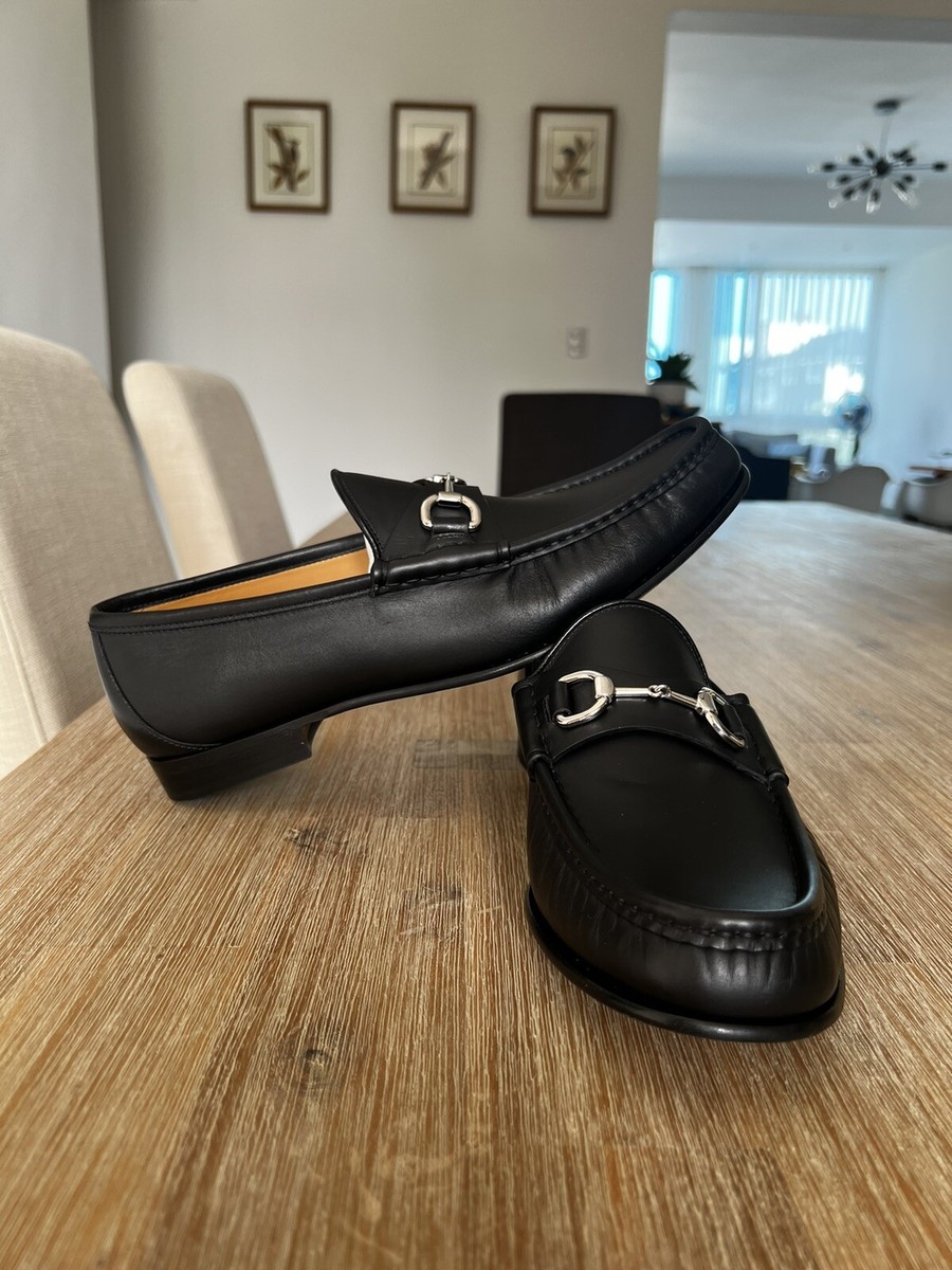 靴 23ss 9.5 gucci mouton horsebit loafer 23ss 9.5 gucci mouton horsebit loafer