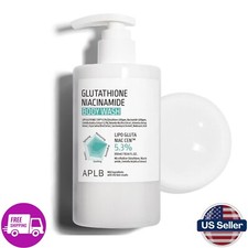 APLB Glutathione Niacinamide Body Wash 300ml / 10.14 fl.oz LIPO GLUTA NIAC CEN  