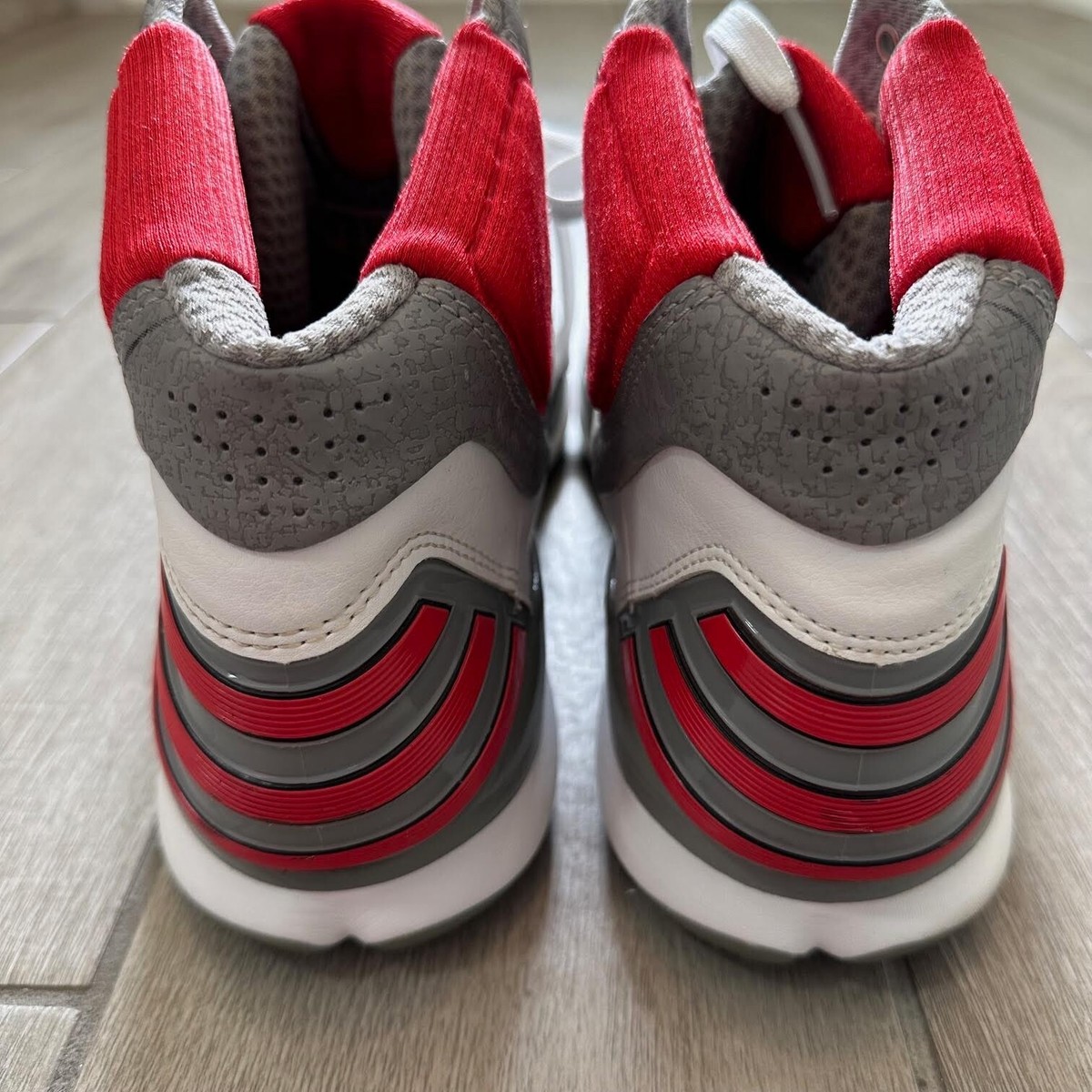 Adidas Adizero Rose 2.5 'Aluminum' Grey Red White D Rose