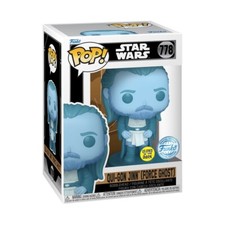 Star Wars - Star Wars - Qui-Gon (Ghost) GW Pop! (Force Ghost) Glow Pop! Vinyl.
