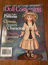 Doll Costuming Magazine January 2004 vintage patterns Doll Clothes