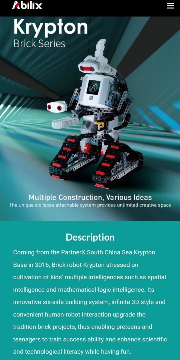 Abilix Krypton 5 Educational Robot eBay