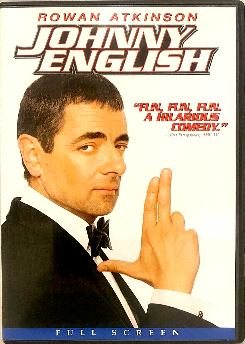 Johnny English [DVD, 2003] Rowan Atkinson - Full Screen Edition | eBay