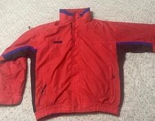 Vintage 90s Columbia Bugaboo Retro 2 In 1 Windbreaker/Ski Jacket Mens Size L