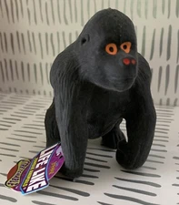 Jaru Gorilla Imperial Ja-Ru Life Like Stretchable Black Figure Jungle Animal