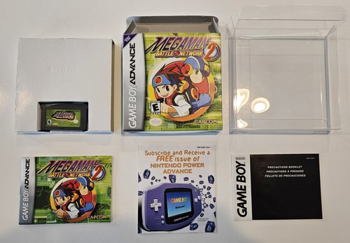 MegaMan Battle Network 2 (Gameboy Advance GBA) CIB komplett mit Handbuch & Beilagen!!