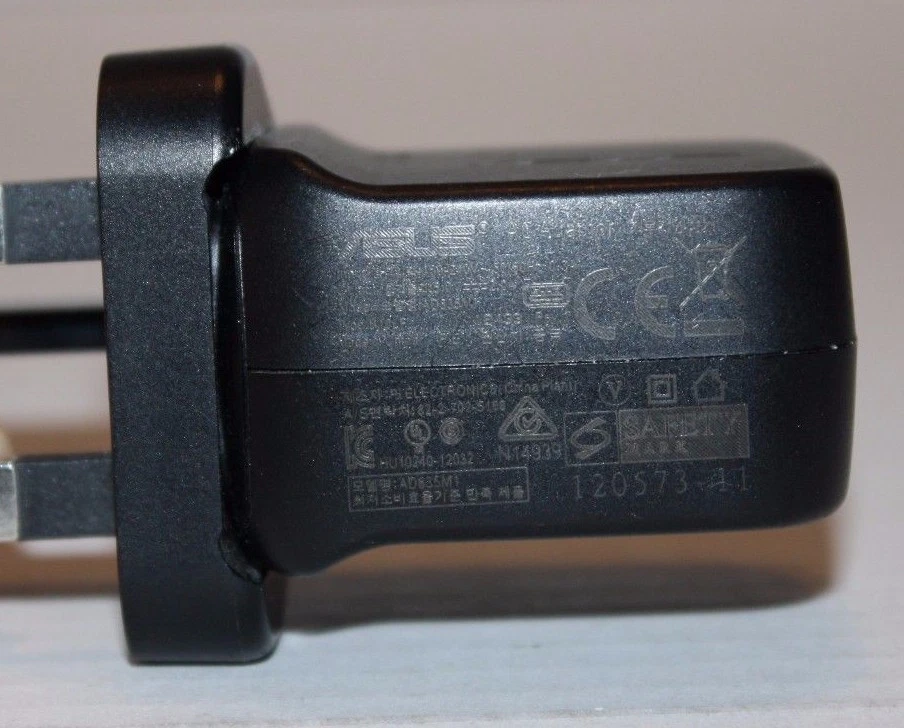 ASUS 2A Fast Mains Wall Charger Plug United Kingdom Google Nexus 7 9 Nexus 5  - Image 2 of 4