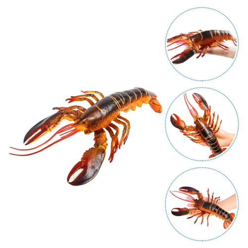 Modèle De Homard Enfant Jouet Figure Animale Simulation - Foto 10 di 12