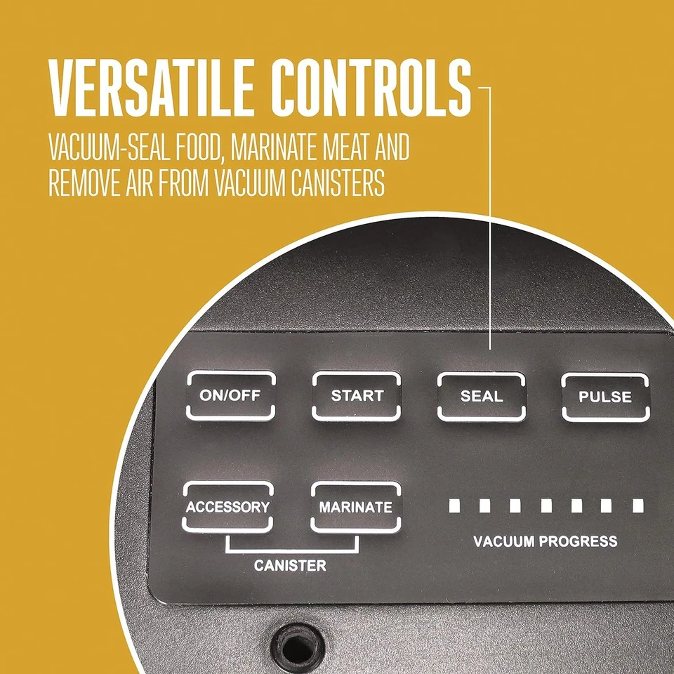 Sellador al vacío Weston 65-0501-W Professional Advantage, 11", acero inoxidable 11"  Foto 3 de 4