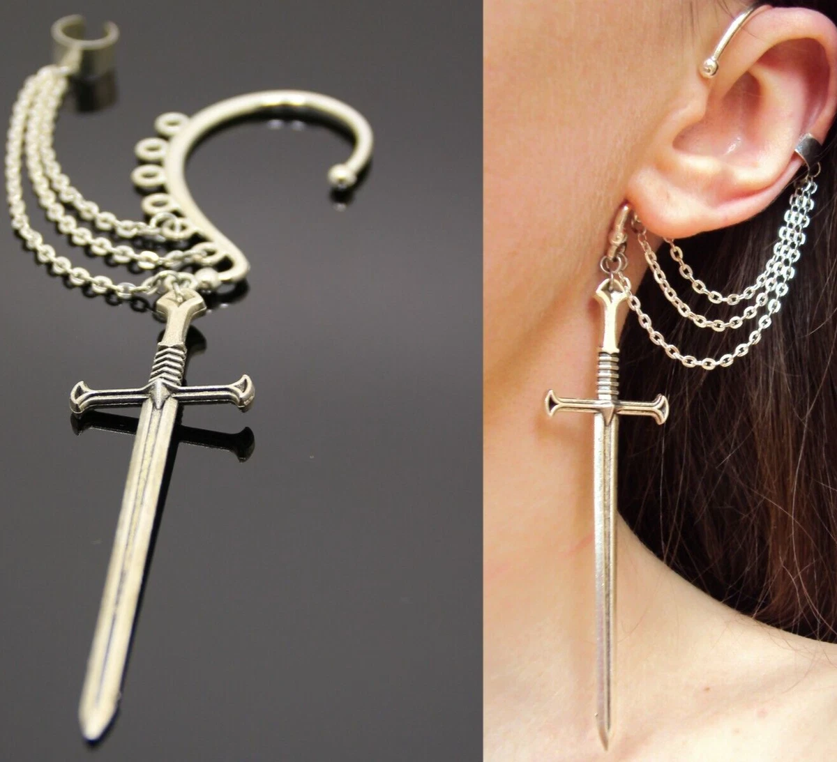 Cuff earrings deals no piercing