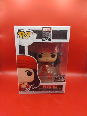 Funko Pop! Marvel 80 Years - Elektra #581  - FYE Exclusive - New In Box