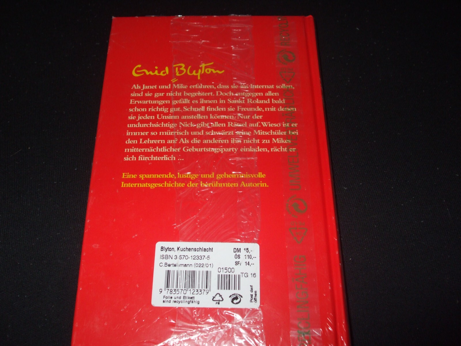 Thumbnail - Enid Blyton - Kuchenschlacht Um Mitternacht- Gebunden - Noch