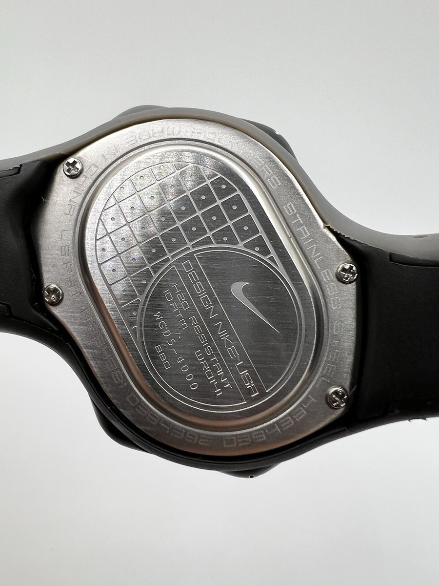 Nike Triax Fury 50 Super Mens Run Train Watch WR0141-Black Nike Triax Fury 50 Super Mens Run Train Watch WR0141-Black